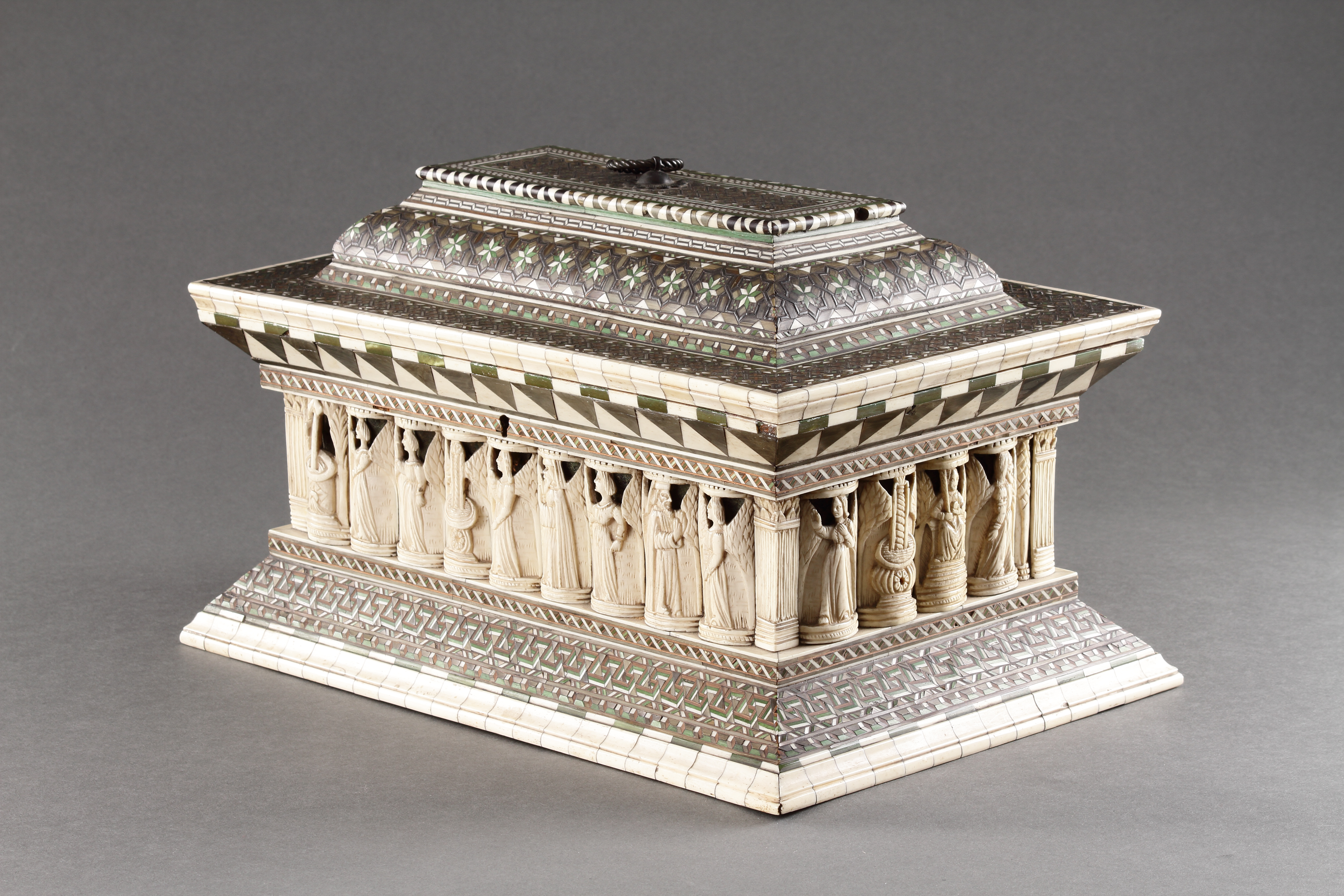 A Rare and Important Sarcophagus ‘Wedding’ Casket 